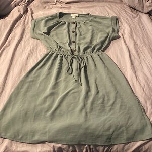 Light green Monteau dress